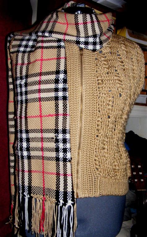 burberry plaid crochet pattern|Burberry plaid products.